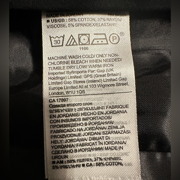 Black Banana Republic Skinny Sloan Trouser - Picture 5 of 5